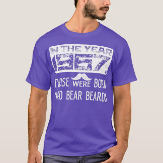 967年には髭を生生まれえる者がいた Tシャツ