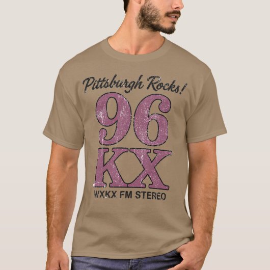 96KX WXKX-FM Tシャツ (正面)