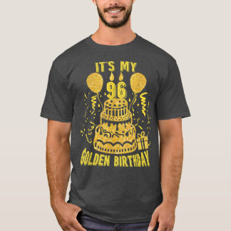 96thゴールデン誕生日96おもしろいth誕生日D Tシャツ