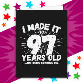 97歳皮肉ミームおもしろい97誕生日 カード