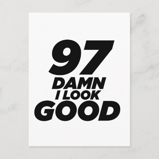 97私は良い誕生日 ポストカード (正面)