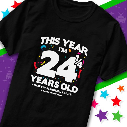 97誕生日致命年閏年2月29日 Tシャツ