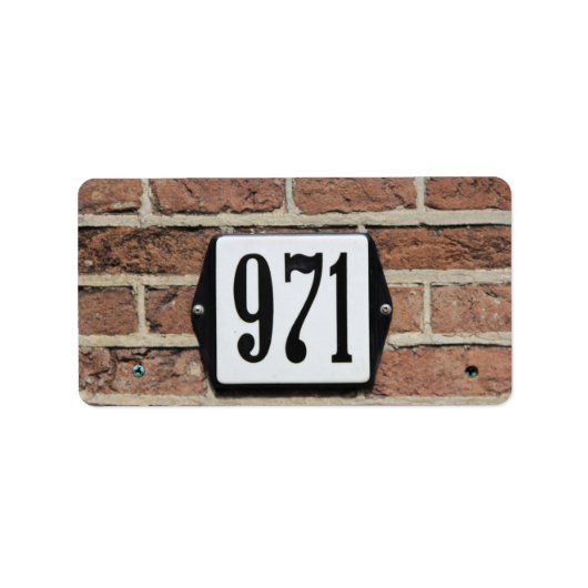 971 ラベル (正面)