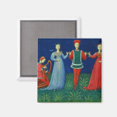 973 f.21v紳士淑女踊り マグネット (正面/裏面)