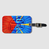 974 Ile de la Réunion ラゲッジタグ (正面横)