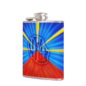 974 Ile de la Réunion - Drapeau réunionnais フラスク (左)