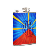 974 Ile de la Réunion - Drapeau réunionnais フラスク (右)