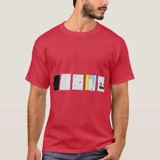 975のディスコグラフィーが面白い Tシャツ