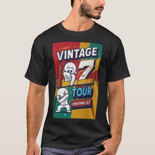 97 Meme 67 カーブテキストTシャツ Tシャツ (正面)