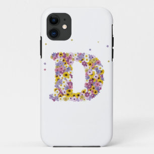 97thバースデーパーティー、花の文字 iPhone 11 ケース