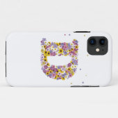 97thバースデーパーティー、花の文字 Case-Mate iPhoneケース (裏面(横))
