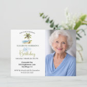 98歳の誕生日お祝いフォト 招待状 (スタンド正面)