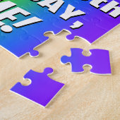 98番目の誕生日: カラフル, Rainbow Pattern # 98 ジグソーパズル (側面)