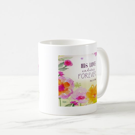 982.his愛は永久に耐えます コーヒーマグカップ (正面右)