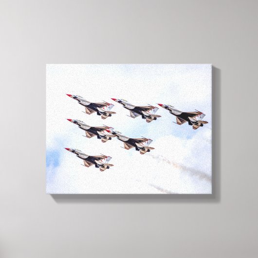 9871 – ファイタージェット キャンバスプリント (正面)