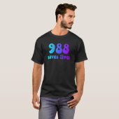 988人救の命 Tシャツ (正面フル)