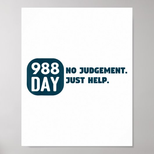 988日 – 9月8日 – 自殺防止のアレーン ポスター (正面)