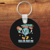 988自殺防止の滞在は明日の男性を必要とする キーホルダー (裏面)