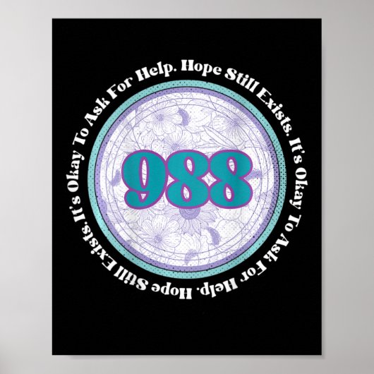 988自殺防止Bで頼はいい救済。 ポスター (正面)