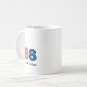 988 メンタルヘルス S 自殺予防啓発  コーヒーマグカップ (正面左)