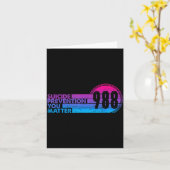988 Shirt Suicide Prevention Lifeline 988 Awarenes カード (黄色い花)
