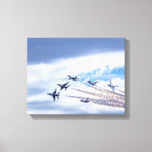 9895 – ファイタージェット キャンバスプリント (正面)