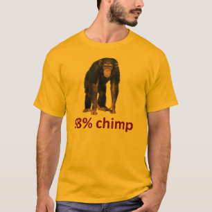 98%のチンパンジー Tシャツ