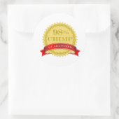 98%チンパンジー – 保証 ラウンドシール (バッグ)