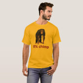 98% チンパンジー Tシャツ (正面フル)