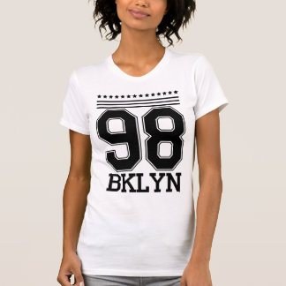 98 BKLYN ブルックリン ヴィンテージ ユニバーシティ グラフィックTシャツ Tシャツ