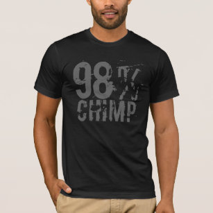98% CHIMP -ギーク Tシャツ