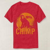98 Chimp Monkey Funny Monkeys Animal Lover Graphic Tシャツ (デザイン正面)