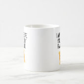 99おもしろい%私の存在を確信しているお気に入りの コーヒーマグカップ (中央)