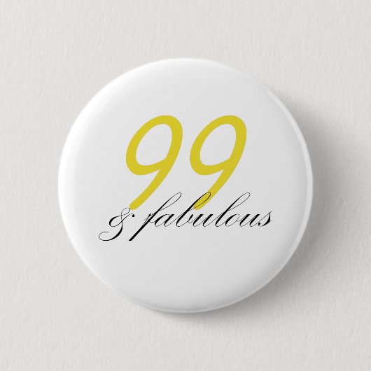 99と素晴らしい 缶バッジ (正面)
