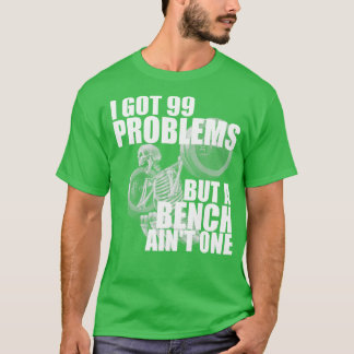 99の得問題だがベンチは一つ Tシャツ