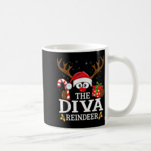 99匹のクリスマストナカイの仲間 ユニセックス子供用クリスマス コーヒーマグカップ