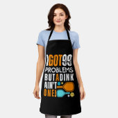 99問題だが一つではない エプロン (着用した状態)