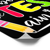 99問題得先生テスト日テスト日 ポスター (角)