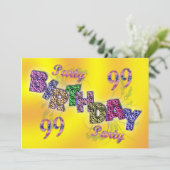 99回目のパーティーの招待状 招待状 (スタンド正面)