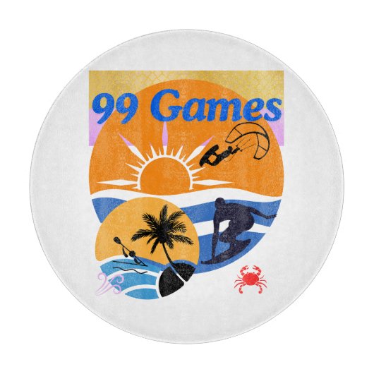 99夏の試合 カッティングボード (正面)
