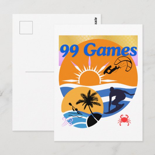 99夏の試合 ポストカード (正面/裏面)