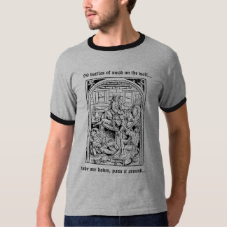 99本の壁のTシャツの蜂蜜酒 Tシャツ