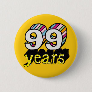 99歳の壮大な誕生日99日 缶バッジ
