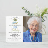 99歳の誕生日お祝いフォト 招待状 (スタンド正面)