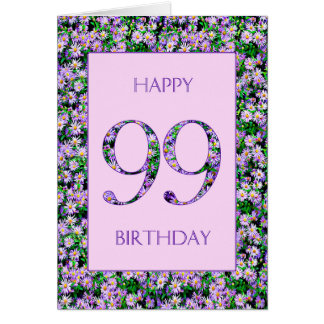 99誕生日パープルデイジー