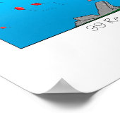 99赤いバルーン ポスター (角)