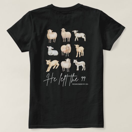 99離れ Tシャツ (デザイン裏面)