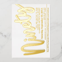 990th誕生日パーティーホワイトと金ゴールドスクリプト