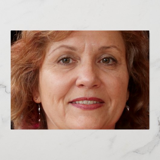 990th誕生日パーティー金ゴールド赤ピンクの洗剤 箔招待状 (裏面)