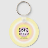 999モダンを意味する天使の数の数理 キーホルダー (正面)